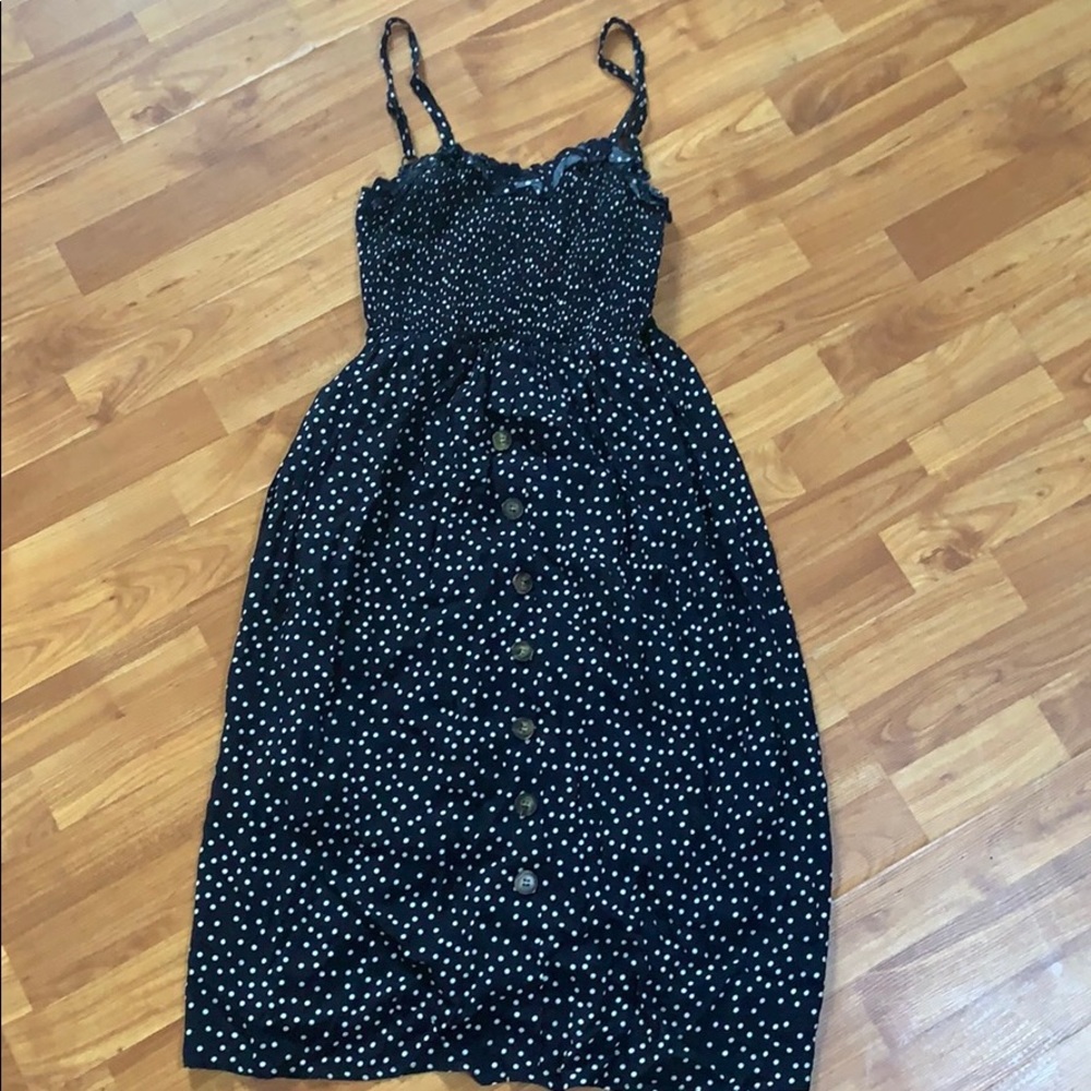 Button pocket dress